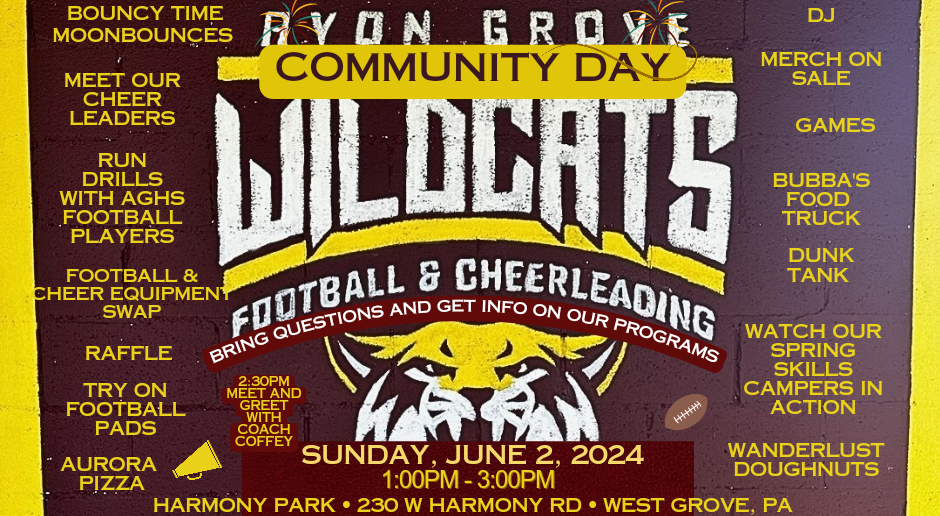 June 2 - Avon Grove Wildcats Community Day