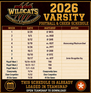 2026 Schedule